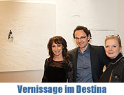 Destina am Maximiliansplatz - Vernissage "Brüchige Bündnisse" von Leszek Skurski am 28.01.2014 (©Foto: Martin Schmitz)